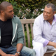 Anthony Anderson (left), Laurence Fishburne of Black-ish (ABC)